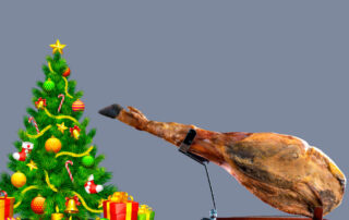 Regalar jamón en Navidad